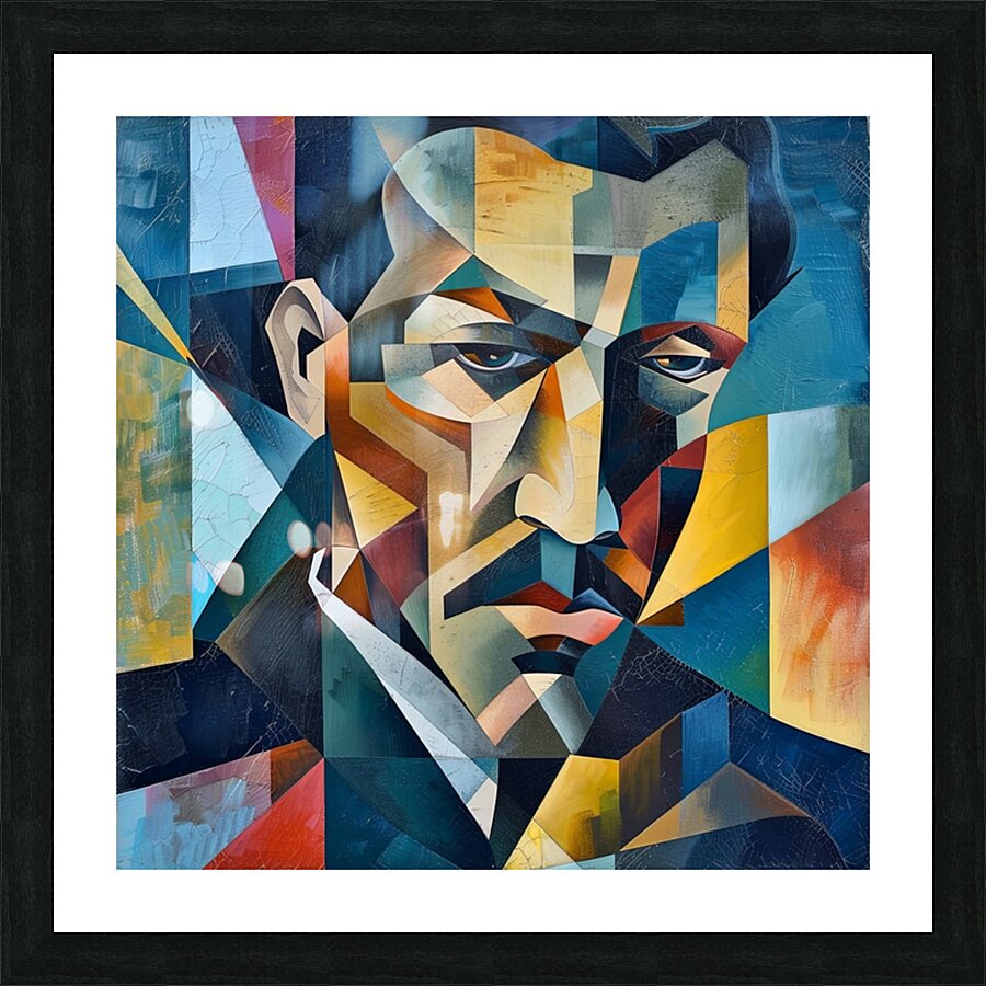 Fractured Reflection: Albert Gleizes Picture Frame print