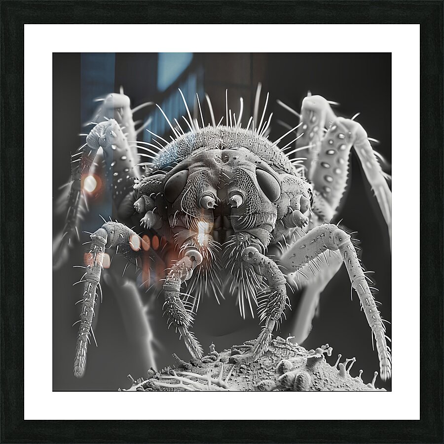 Macro Art Picture Frame print