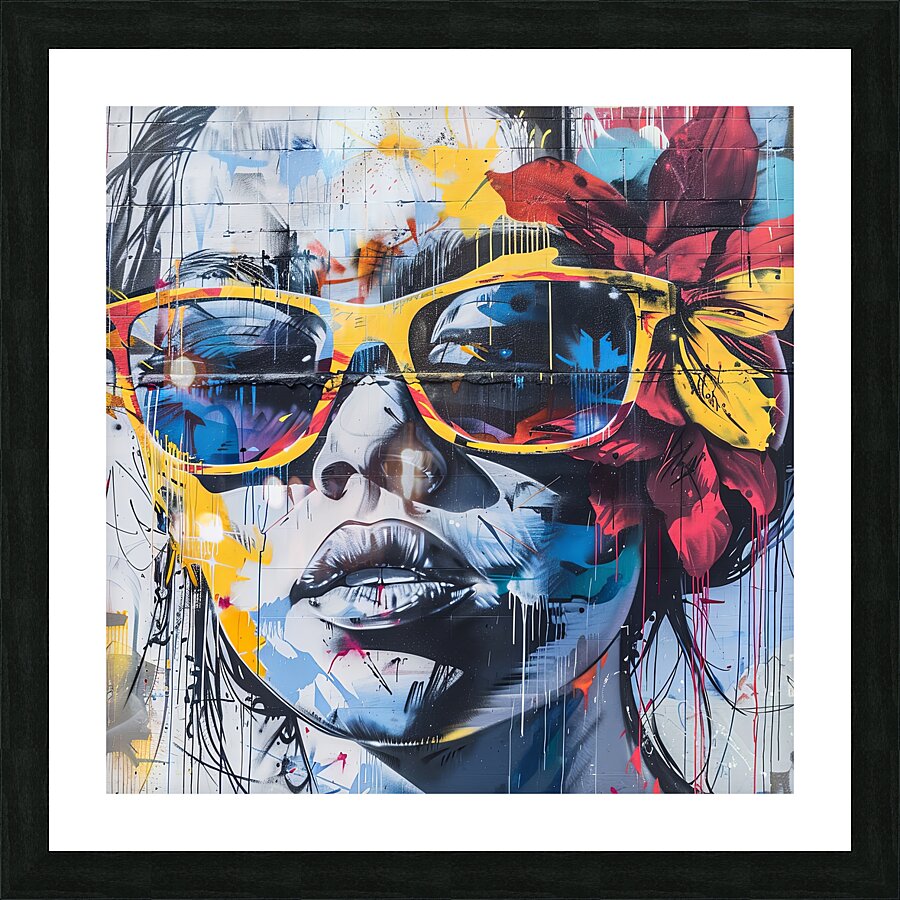 Summer Shade Picture Frame print