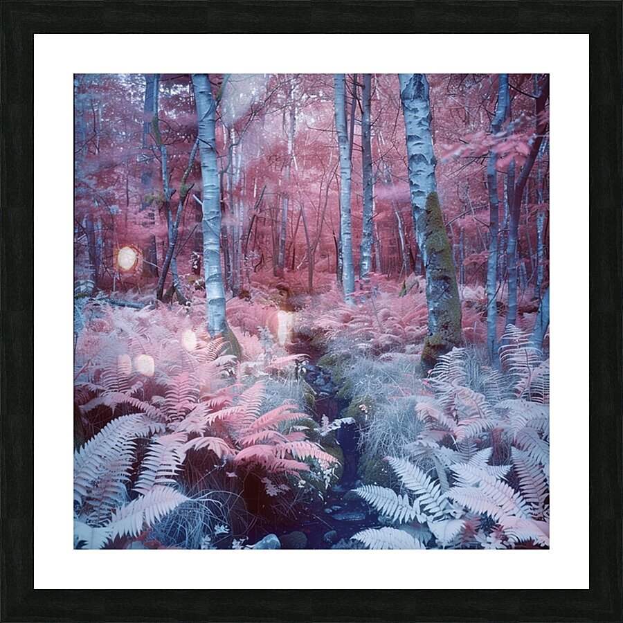 Ethereal Forest Picture Frame print