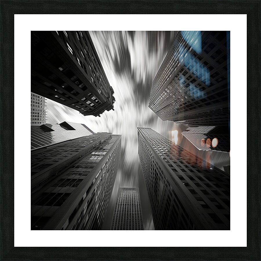 Vertical Velocity Picture Frame print