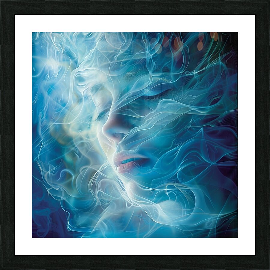 Ephemeral Whispers Picture Frame print