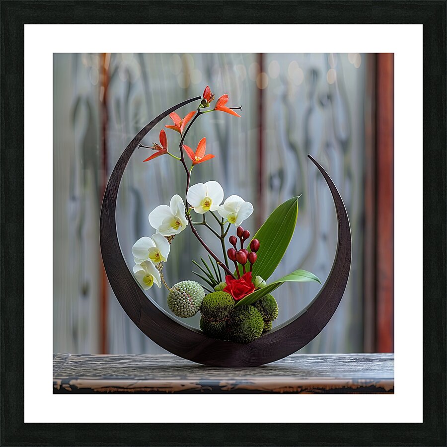 Zen Harmony Picture Frame print