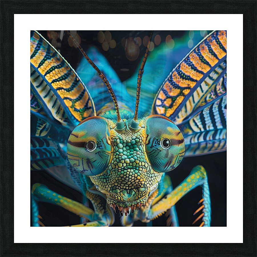 Insect Metamorphosis Picture Frame print