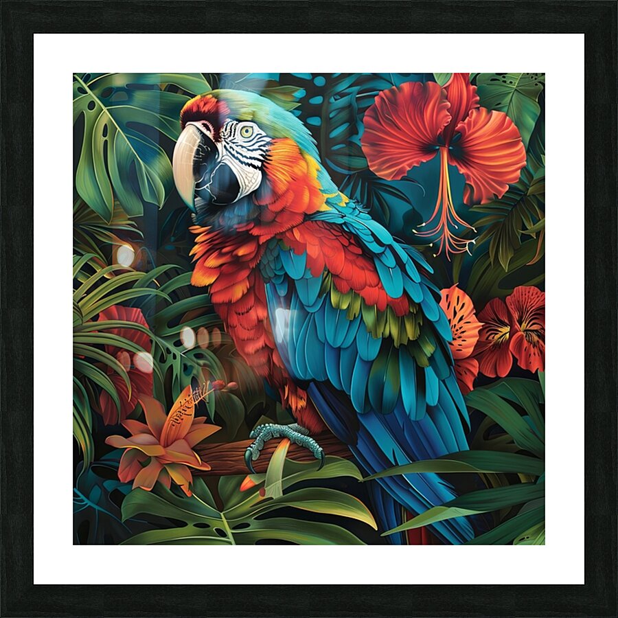 Tropical Majesty Picture Frame print