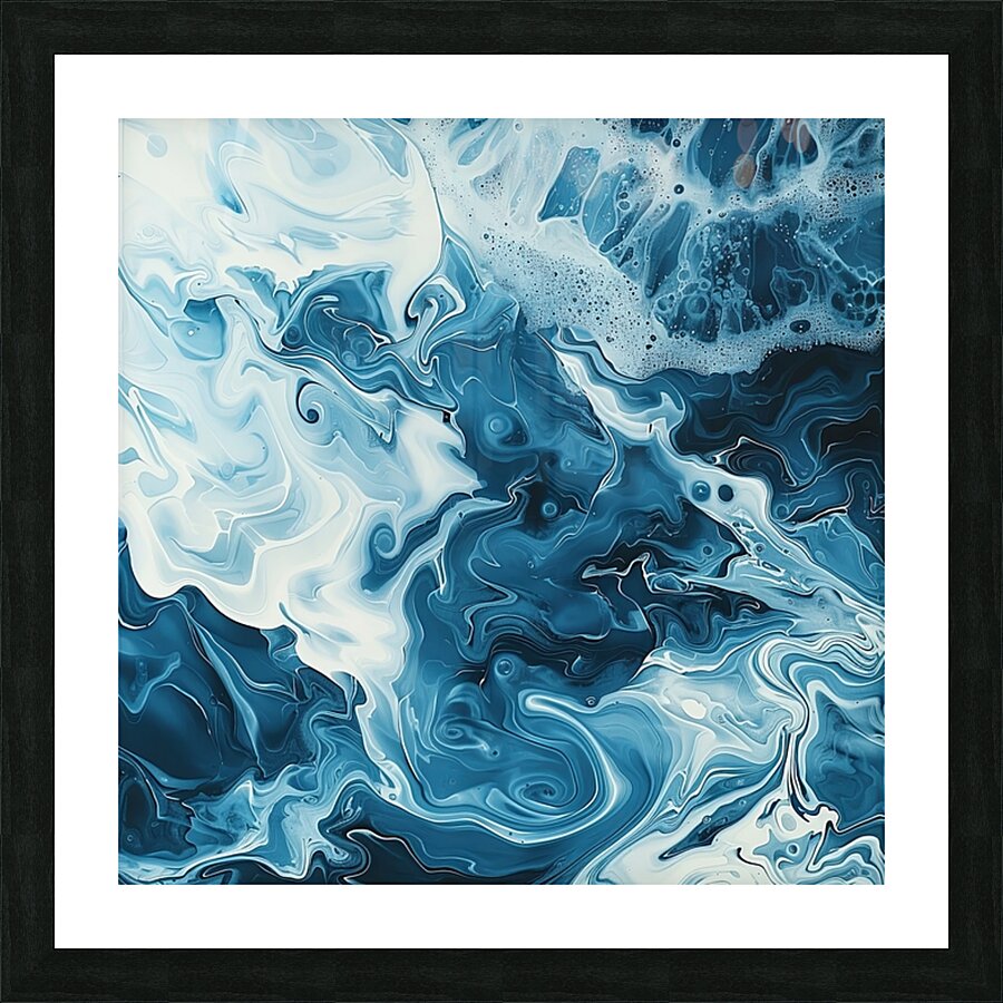 Ebb and Flow Picture Frame print