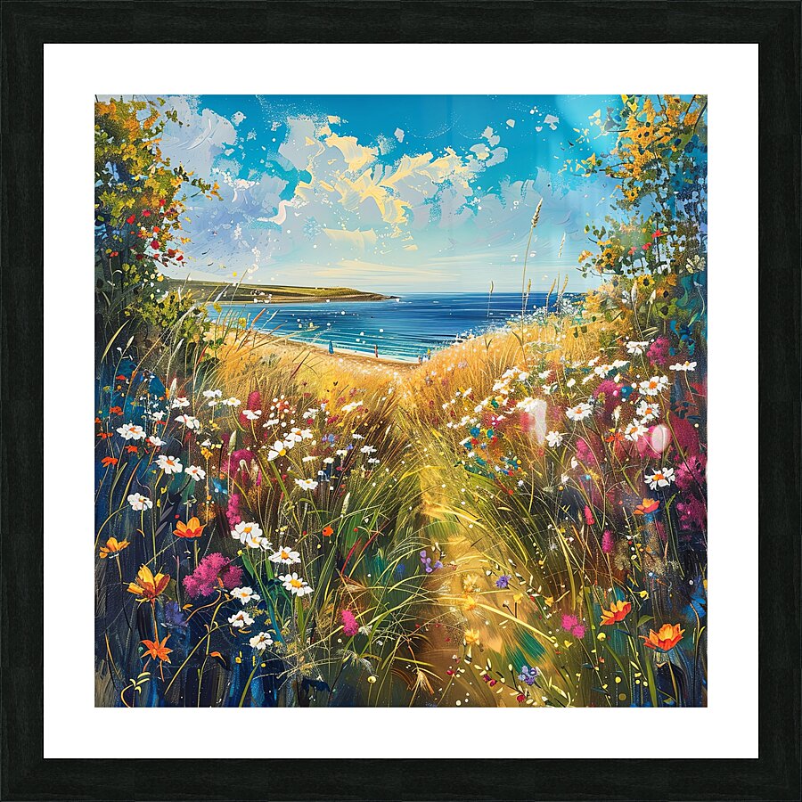 Path to Serenity Picture Frame print