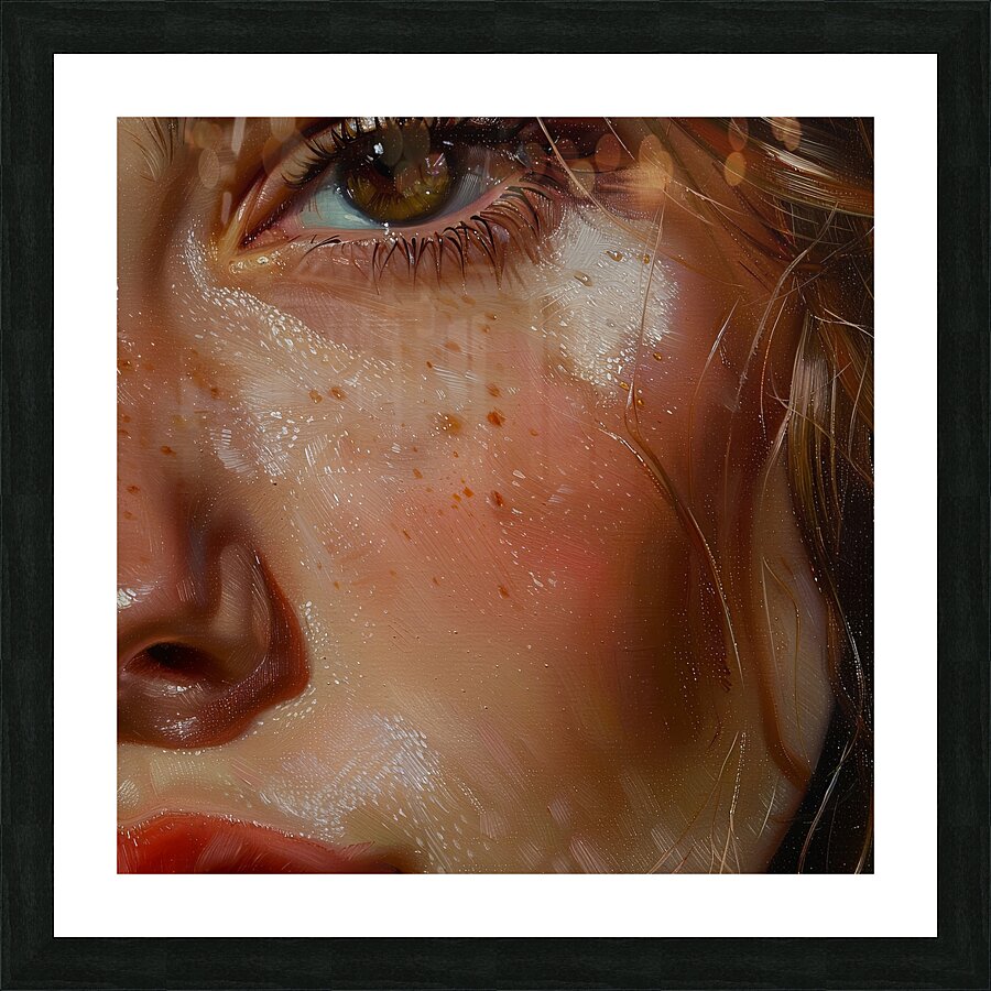 Illuminated Skin Picture Frame print