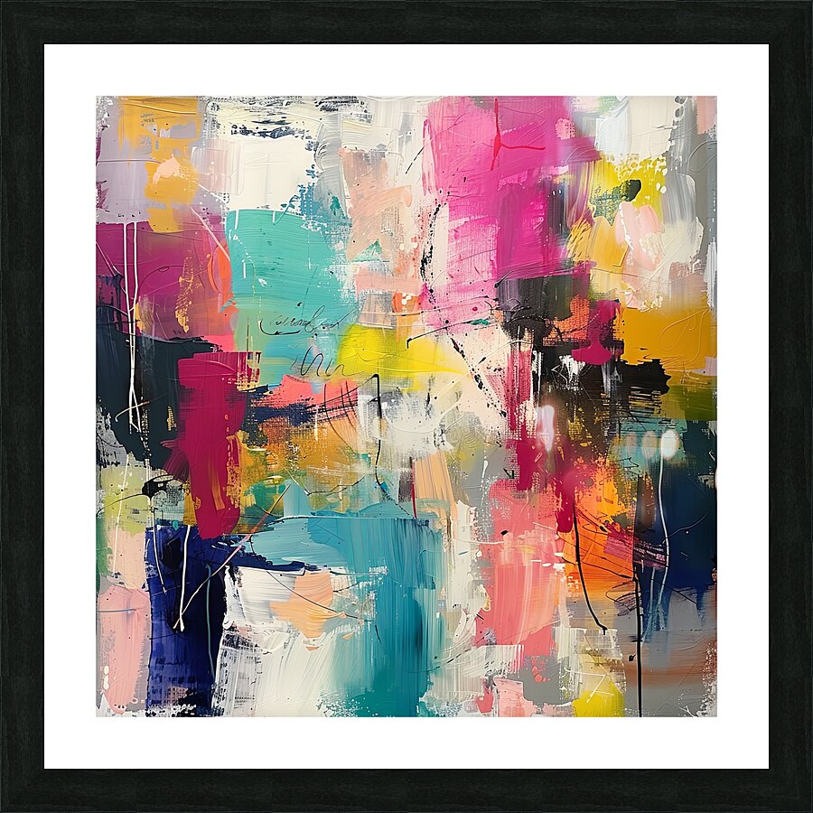 Color Symphony Picture Frame print