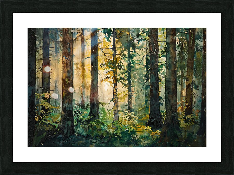 Enchanted Forest Picture Frame print
