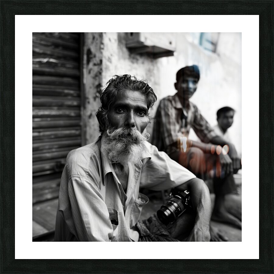 The Watchful Gaze Picture Frame print