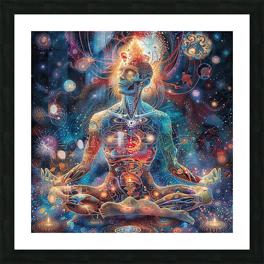 Cosmic Consciousness Picture Frame print
