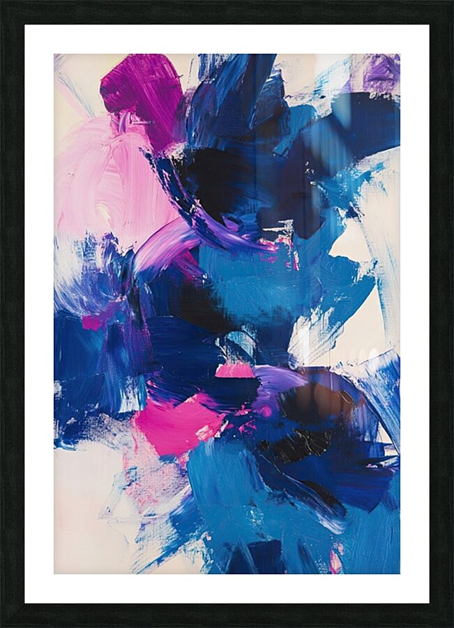 Abstract Expression 7H29NP 45 Picture Frame print