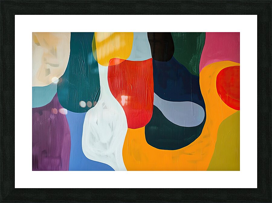 Abstract Harmony 7294B2 48 Picture Frame print