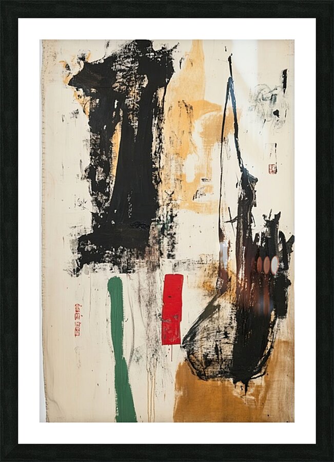 Abstract Forms VZ92D3 55 Picture Frame print
