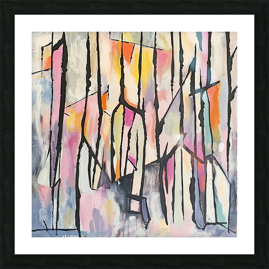 Abstract Reverie 7H29NP 45 Picture Frame print