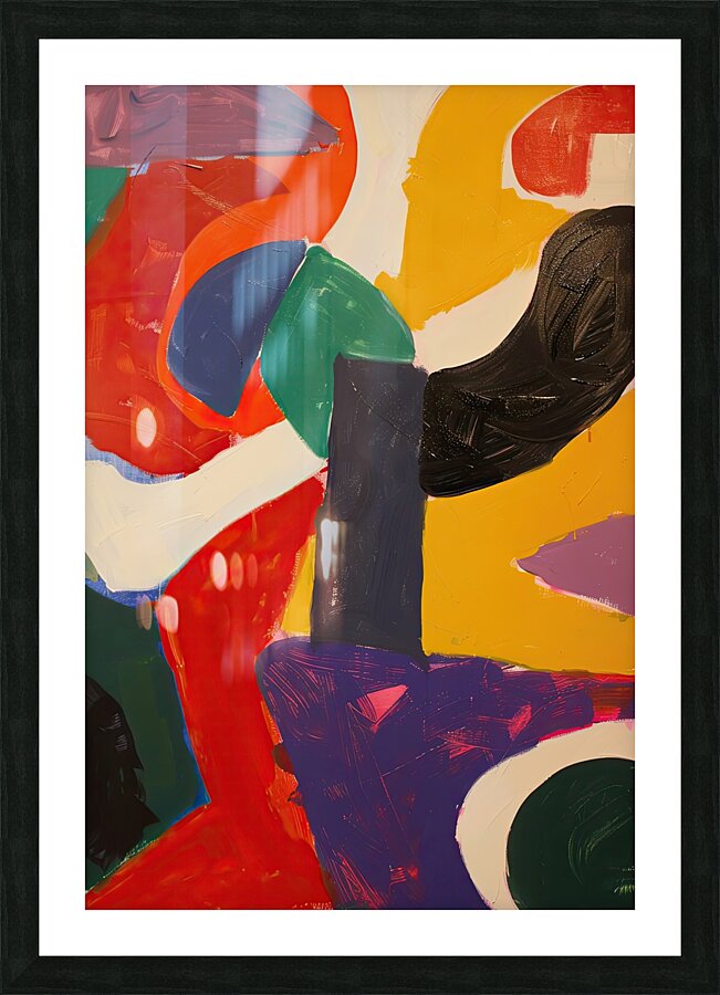 Abstract Expression 7892B 45 Picture Frame print