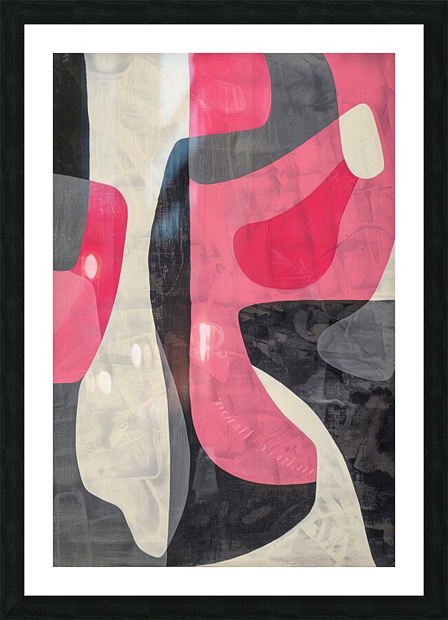 Abstract Forms Dance 7892B 48 Picture Frame print