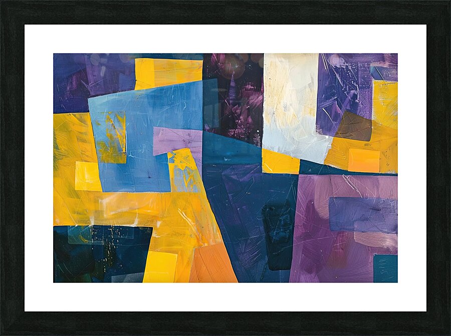 Abstract Harmony 7294PB 45 Picture Frame print