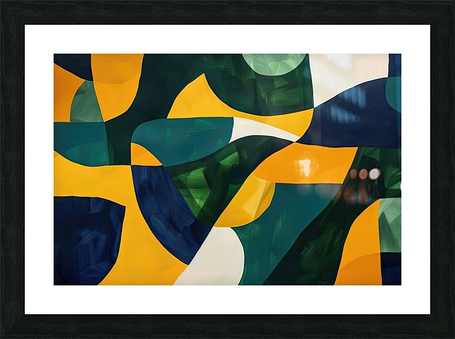 Abstract Interplay 7892B 48 Picture Frame print