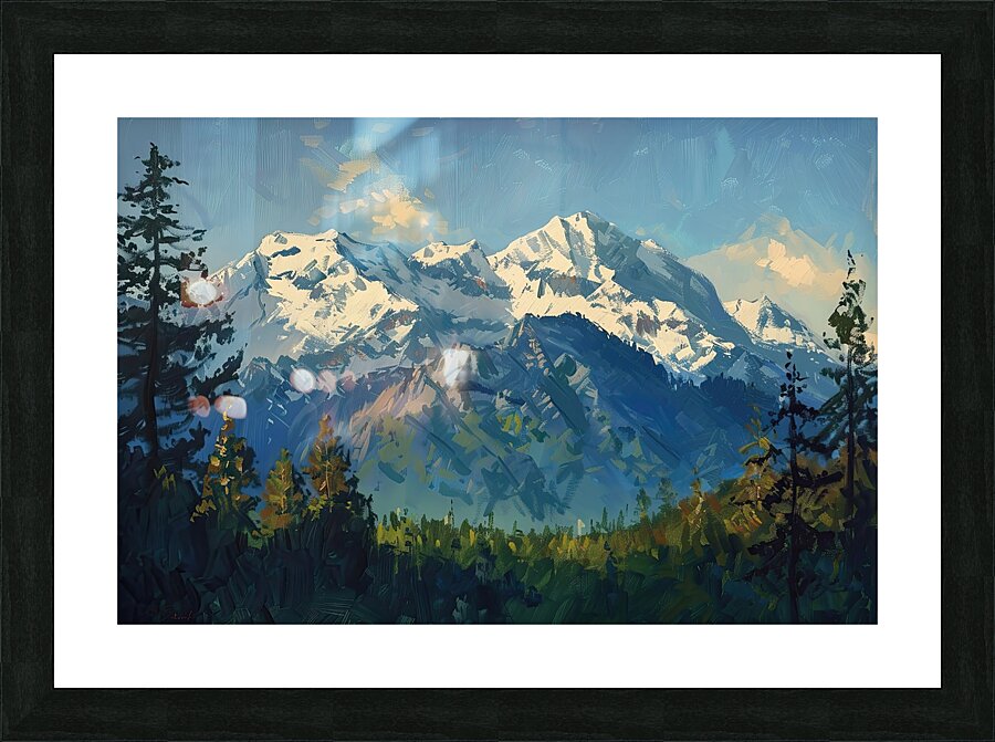 Alpine  Majesty N7H92K 48 Picture Frame print