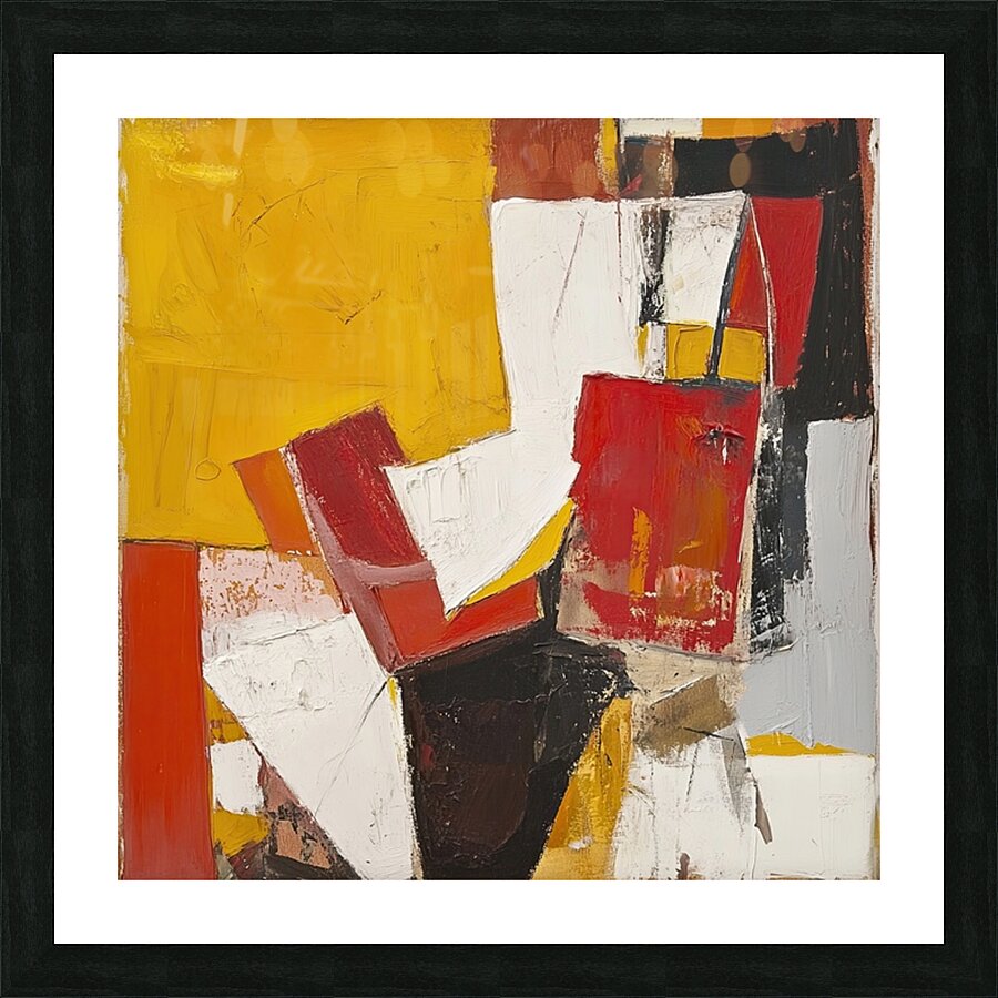 Angular Chromatic Study H29PNZ 58 Picture Frame print