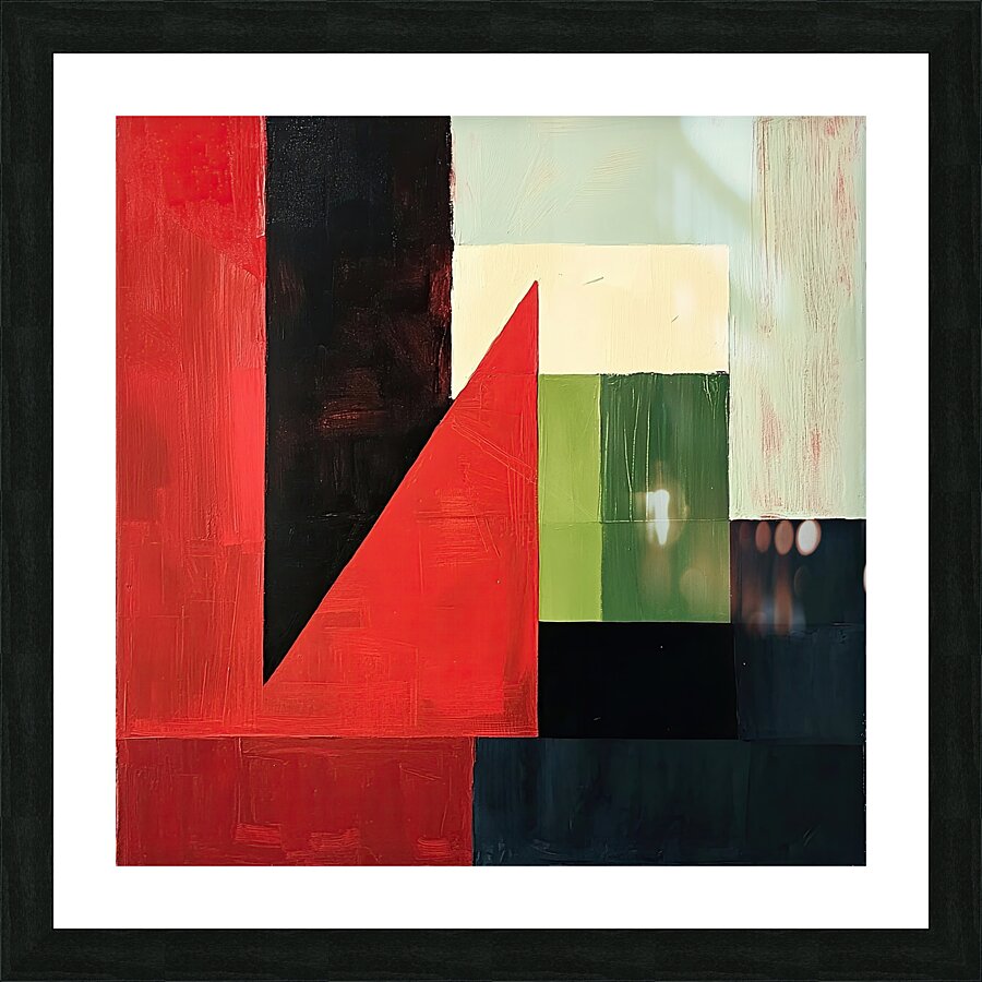 Angular Color Study H92J5Z 52 Picture Frame print