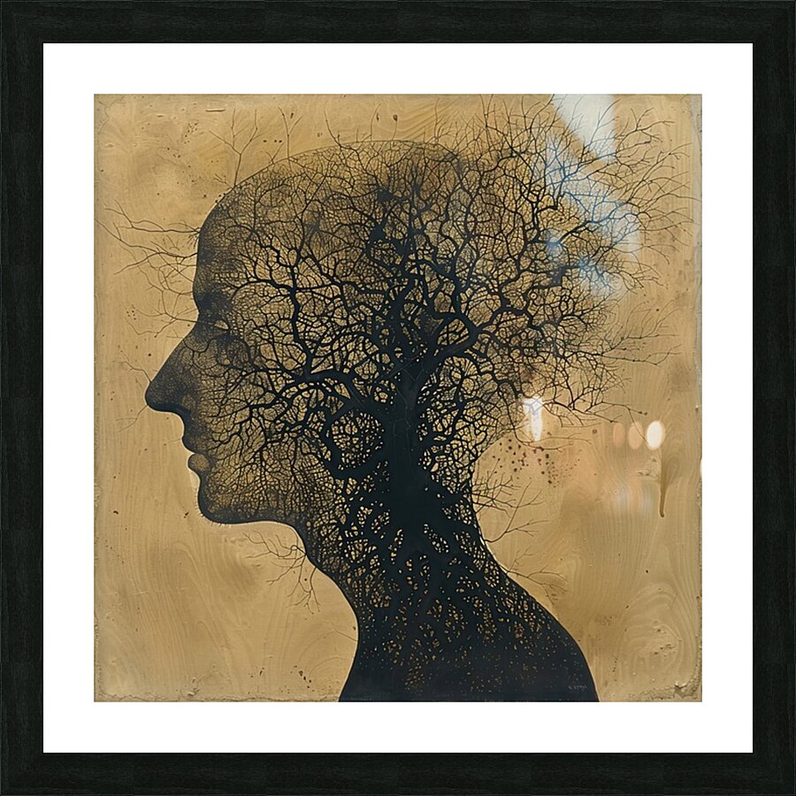 Arboreal Mind Within 29H4B 60 Picture Frame print