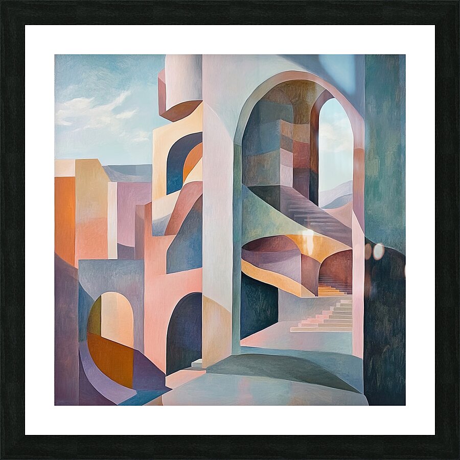 Architectural Reverie H9P4N2 60 Picture Frame print