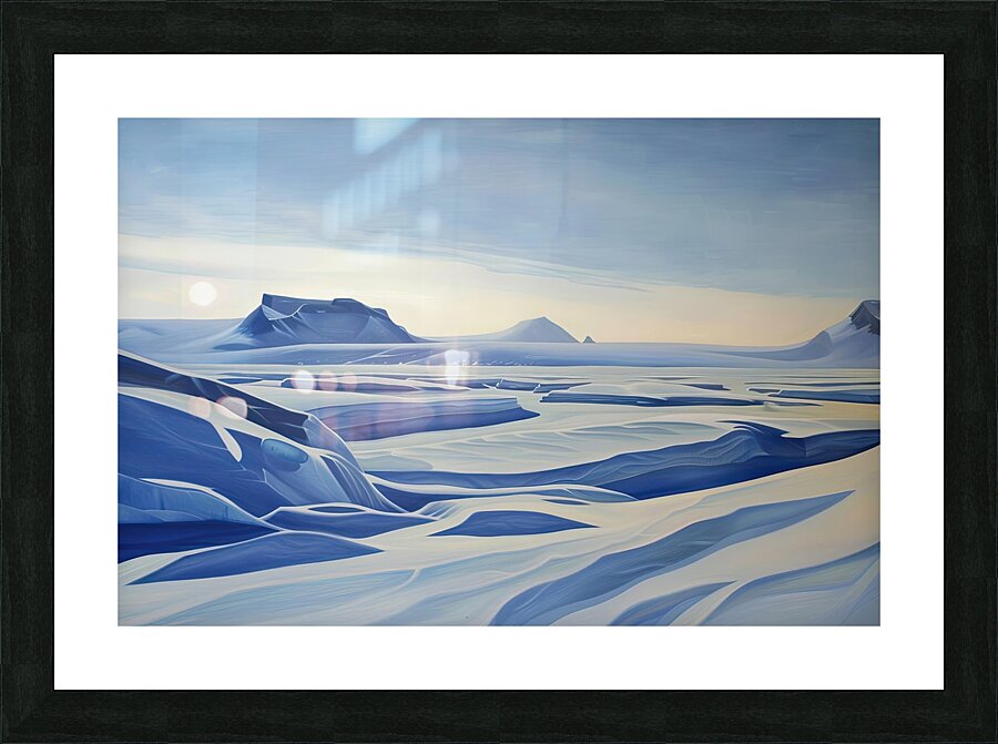 Arctic Serenity HZ92N3 48 Picture Frame print