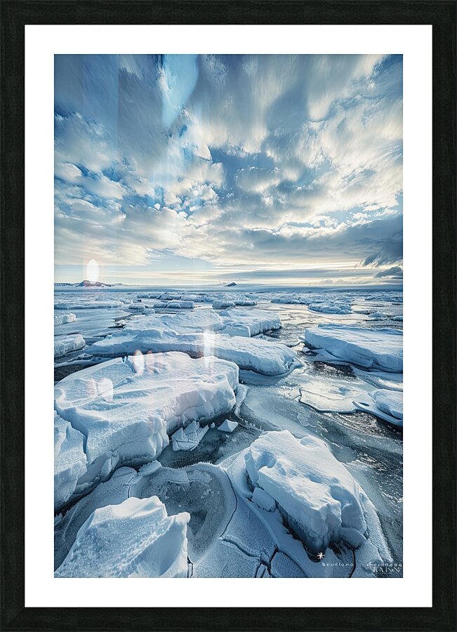 Arctic Symphony K829PN 58 Picture Frame print