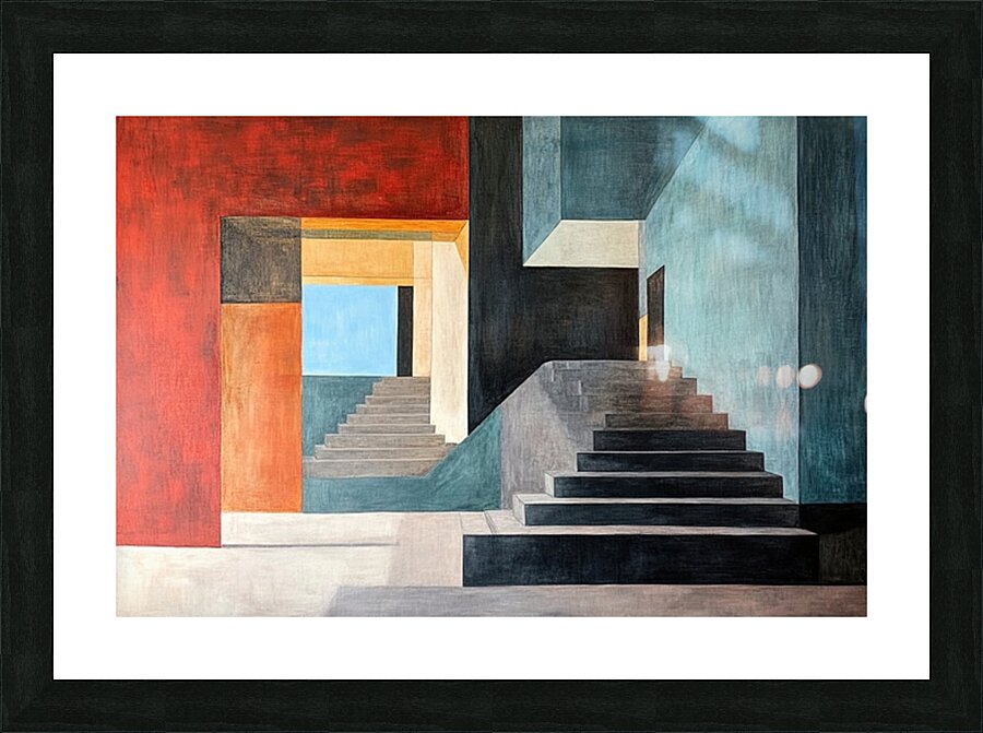 Ascending Dimensions 7H3N2B 52 Picture Frame print