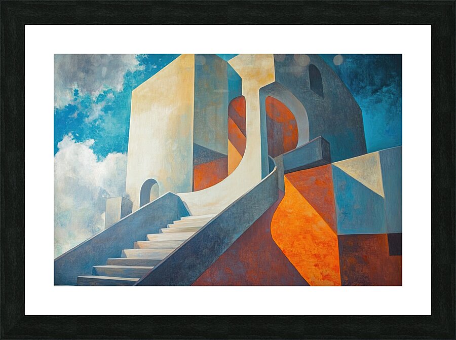 Ascending Forms NZ92H7 55 Picture Frame print