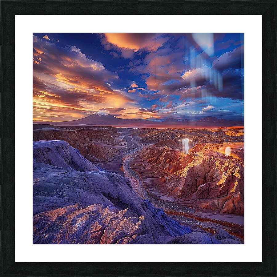Atacama Sunset Glow H9P4N2 65 Picture Frame print
