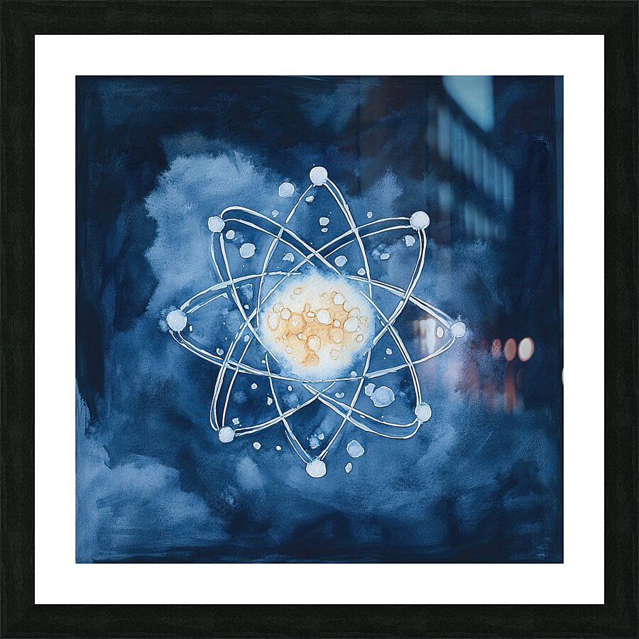 Atomic Dance KH295Z 45 Picture Frame print