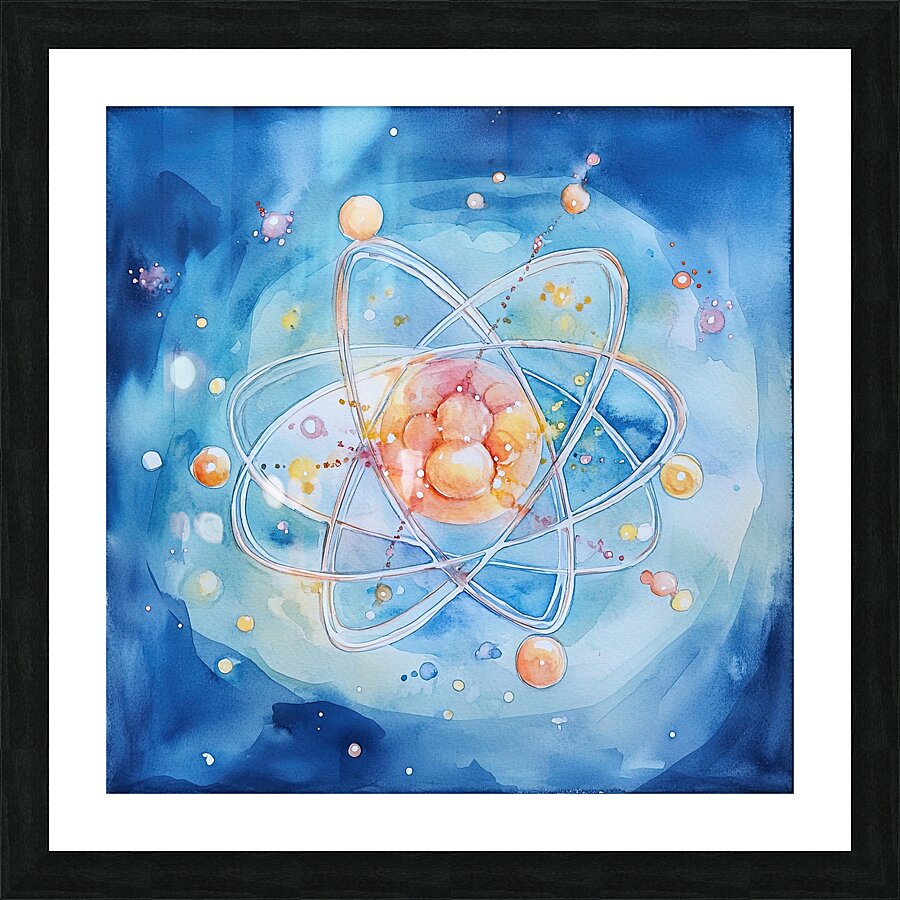 Atomic Harmony ZH92N3 47 Picture Frame print