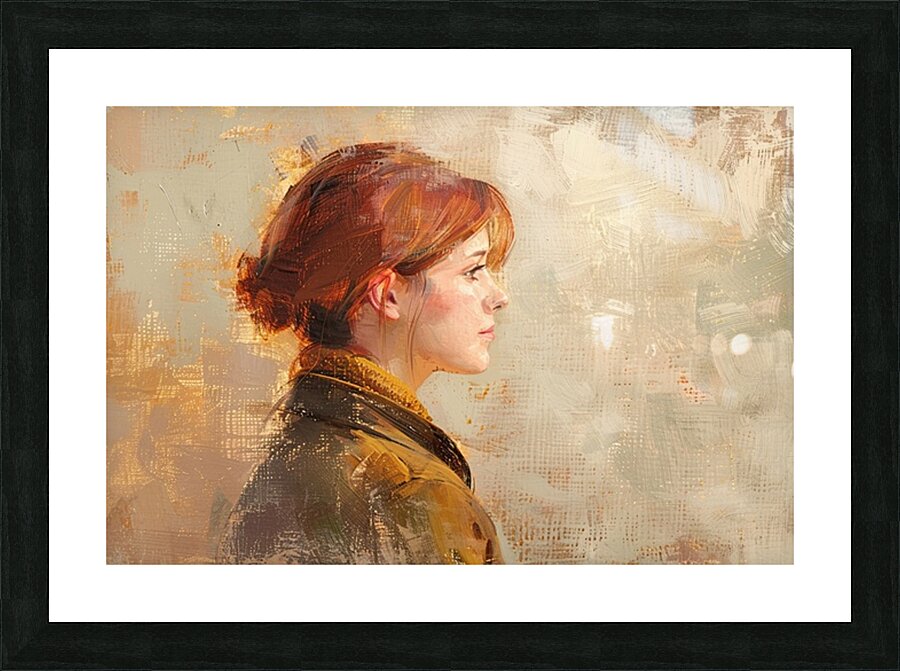 Auburn Gaze Y23H9N 58 Picture Frame print