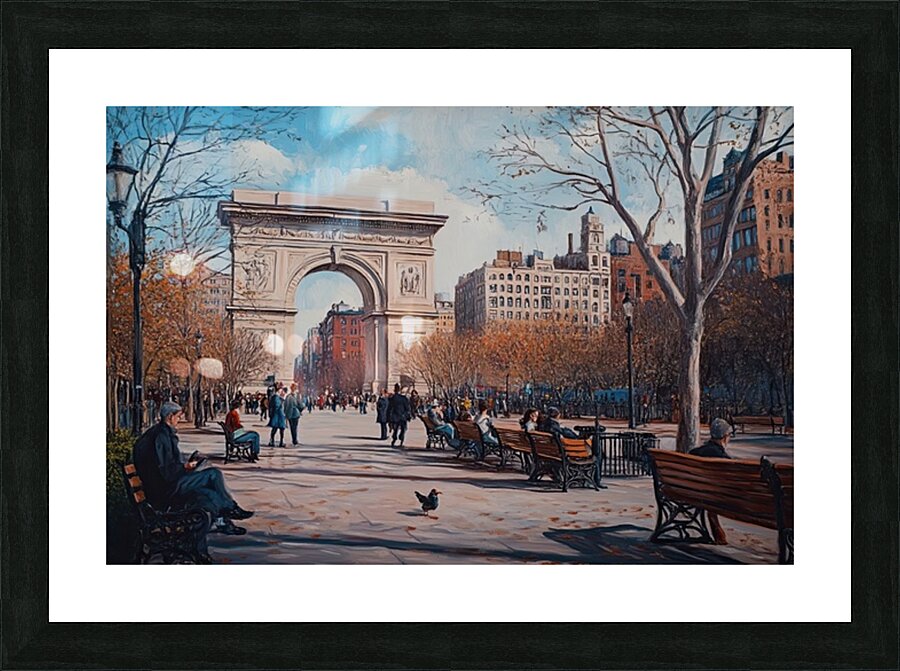 Autumn Arch 7892AB 48 Picture Frame print