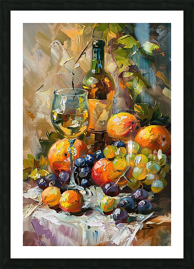 Autumn Harvest Still Life H2N3P9 55 Picture Frame print