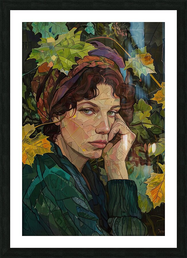 Autumn Muse N92H3P 65 Picture Frame print