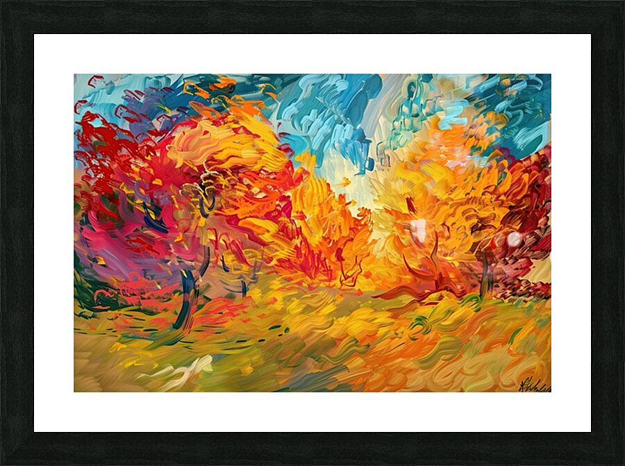 Autumn Symphony JH9N2P 58 Picture Frame print