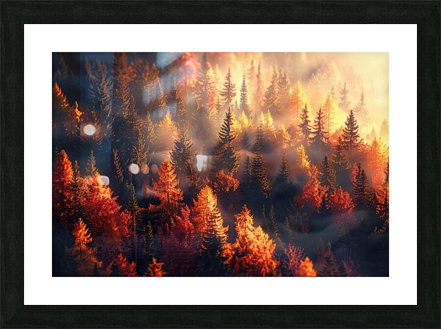 Autumn Whispers H7P3N2 57 Picture Frame print