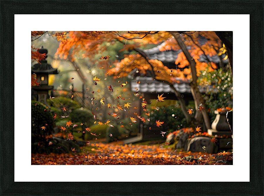 Autumn Whispers J79B2H 45 Picture Frame print