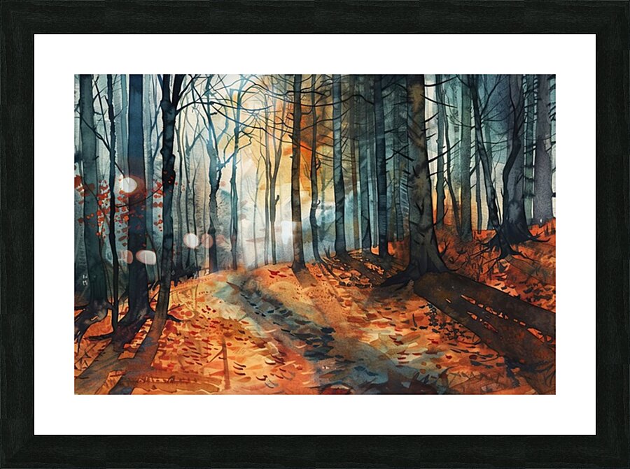 Autumnal Reverie H729P4 45 Picture Frame print