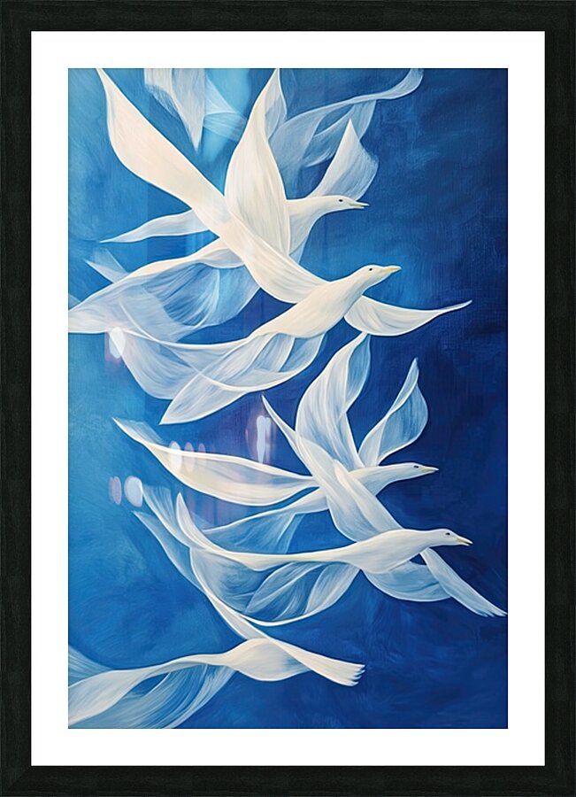 Azure Ascension Of Spirits J53H9N 57 Picture Frame print