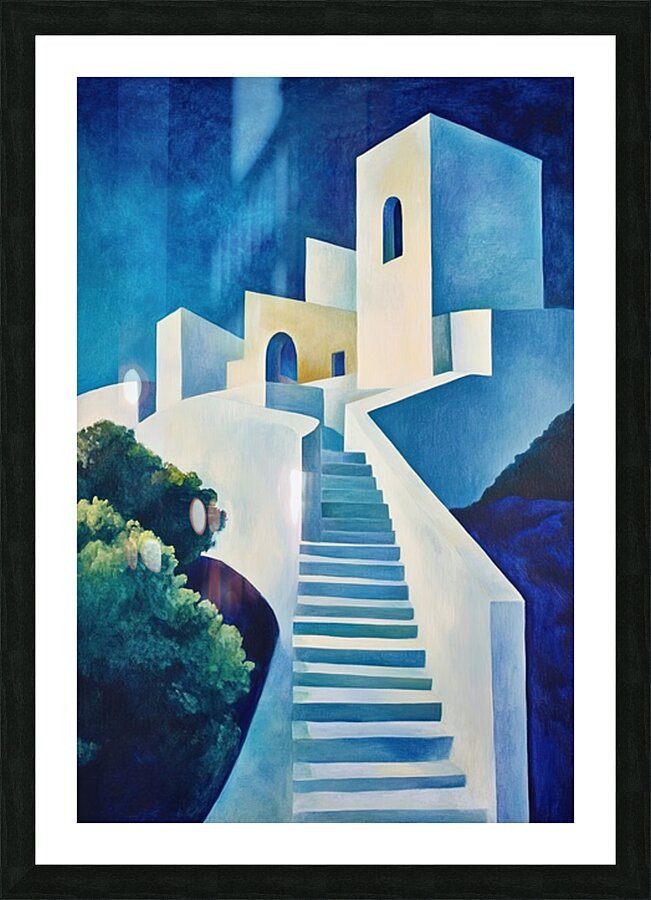 Azure Ascent 92HNPZ 53 Picture Frame print