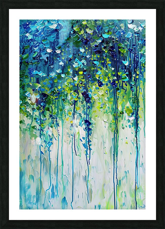 Azure Cascade NHB92J 60 Picture Frame print