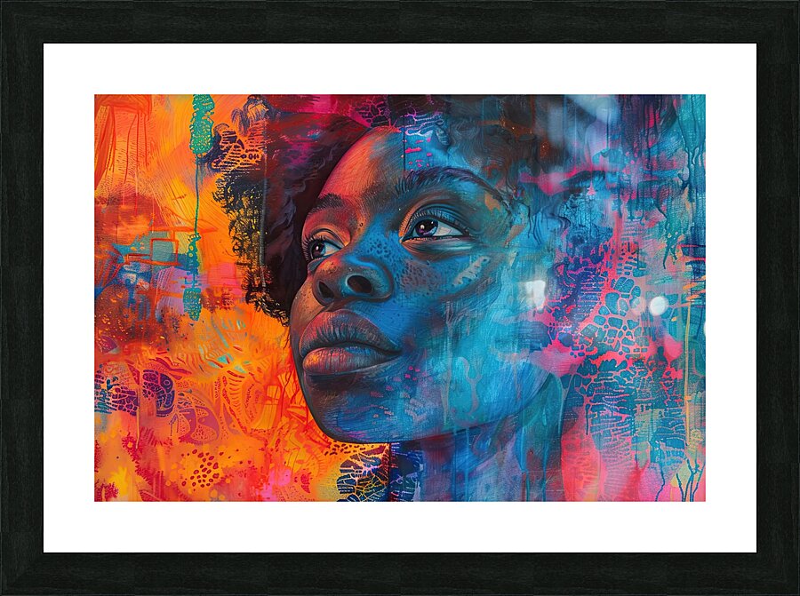 Azure Gaze Forward 2H9N3Z 63 Picture Frame print