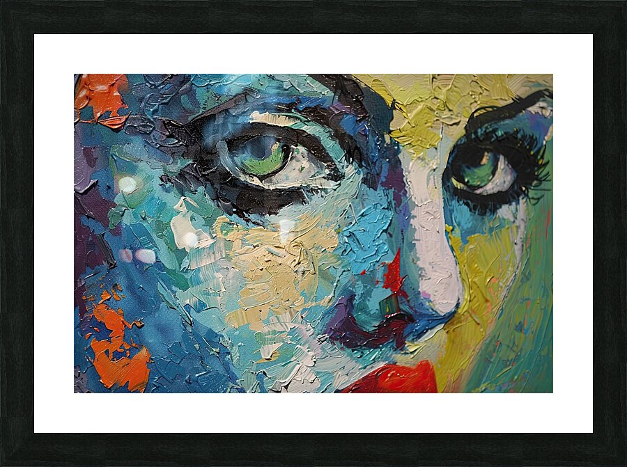 Azure Gaze Y4H9N2 65 Picture Frame print