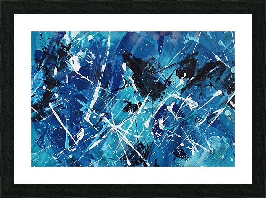 Azure Rhapsody 7H29P4 45 Picture Frame print